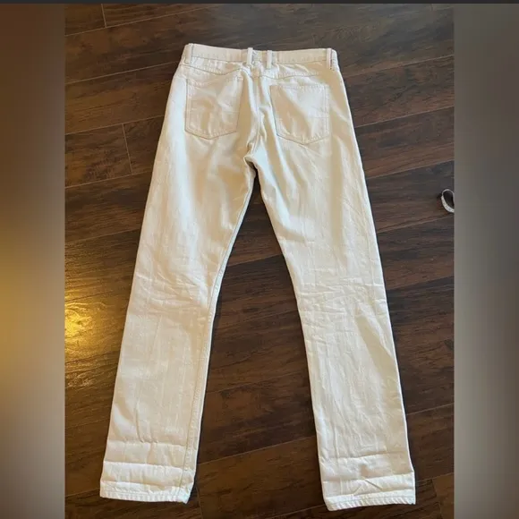 GUSTIN Ivory jeans sz 37