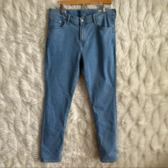 H&M Men Skinny 38 x 32 Blue Jeans