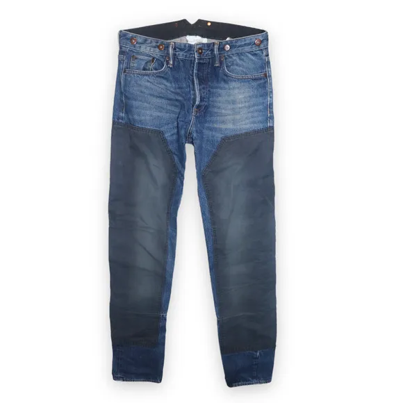 H&M Mauritz Archive Men's Collection Patched Jeans Size 30