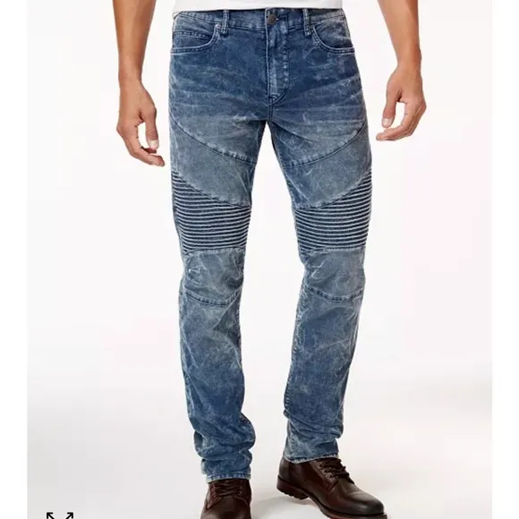 Skinny Fitted Acid Wash Skinny Jeans size 34