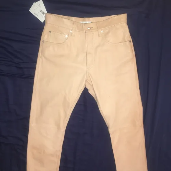 Helmut Lang raw leather denim size 32
          
      NWT