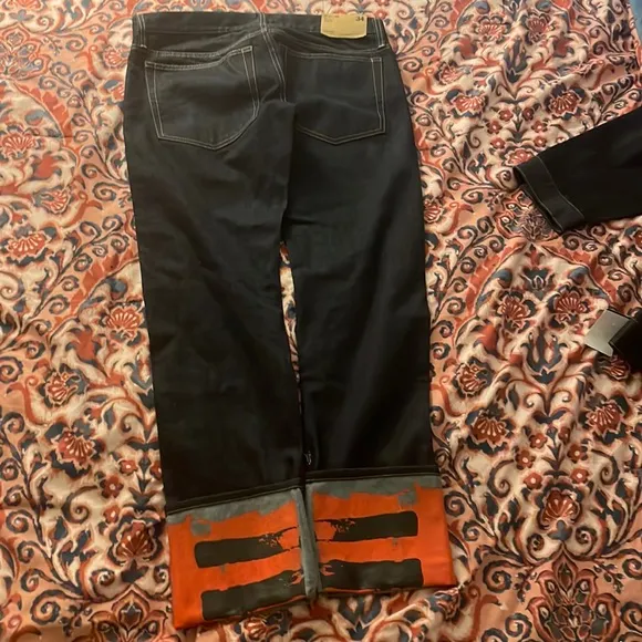 HELMUT LANG RAW DENIM