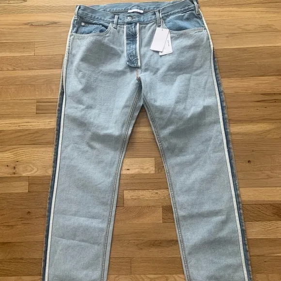 Helmut Lang inside out denim
          
      NWT