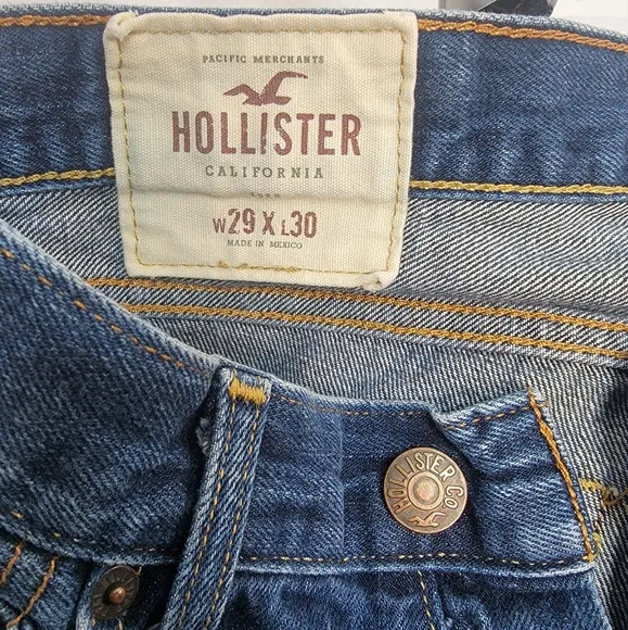 Hollister Men's Jeans Straight Size 29×30