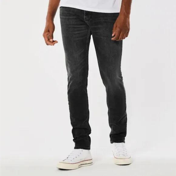Men’s Black Hollister Skinny Jeans 31x32