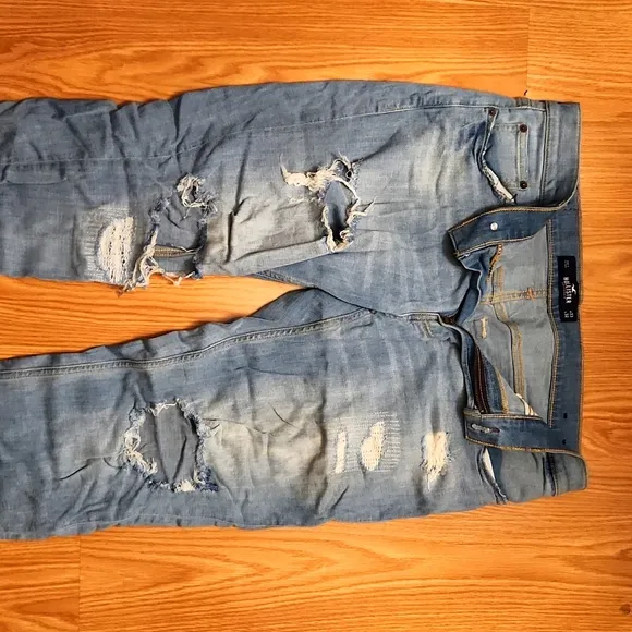 Hollister Mens Slim Straight Jeans