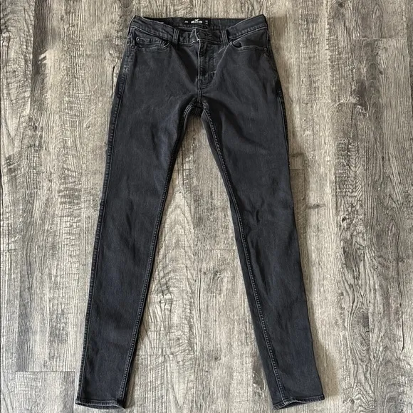 Hollister Black Super Skinny Jeans