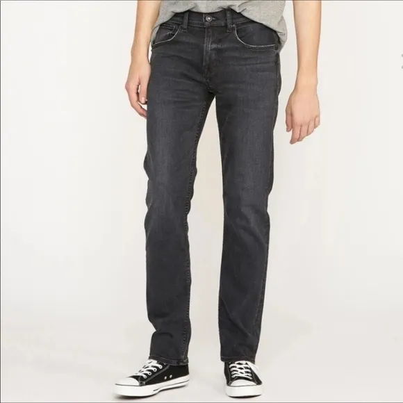 Hudson’s Straight Gray Jeans