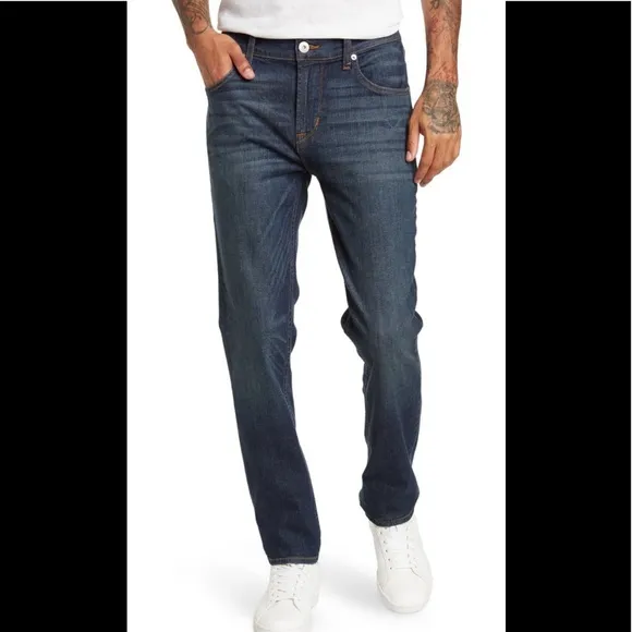 NWT HUDSON “Blake” Slim Straight Jeans - Size 32
          
      NWT