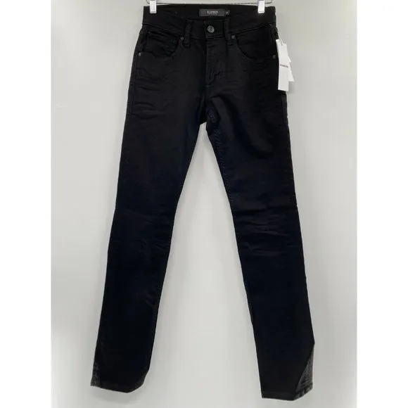 Hudson Men's Blake Slim Straight Jeans Size 28x32 Hask Black NWT
          
      NWT