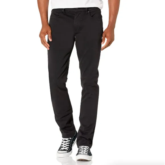 Hudson Blake Slim Straight Leg Jeans Reverse Twill Black NWT Mens 40
          
      NWT