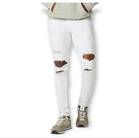 HUDSON Zack White Skinny Jean Size 28 New without tags