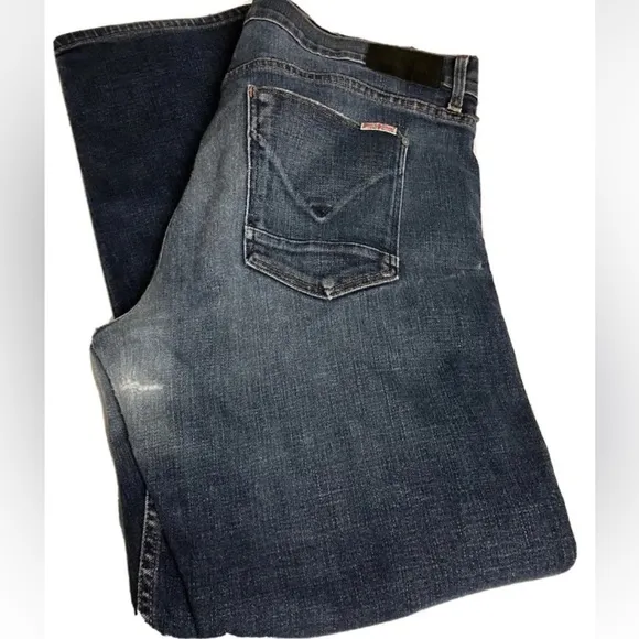Hudson Men's Byron 5-Pocket Straight Button-Fly Jeans 40x30 USA