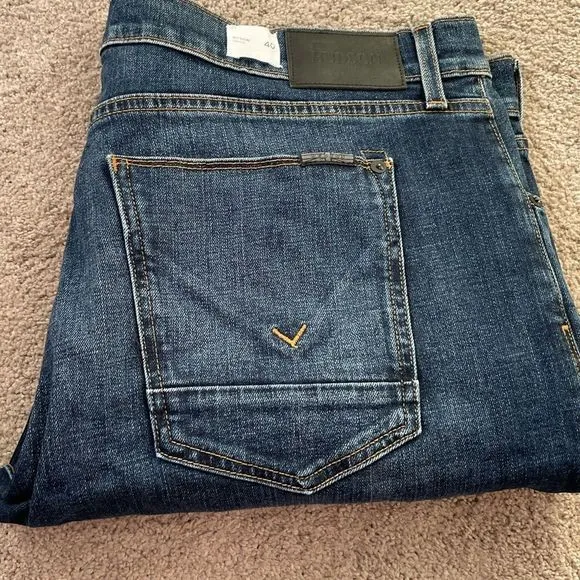Pre-Owned Men's Hudson Dark Wash Denim