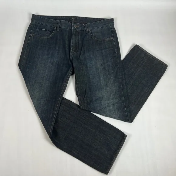 HUGO BOSS Kansas Jeans Men’s 36 x 34 Special Treatment Regular Fit (37 x 30)