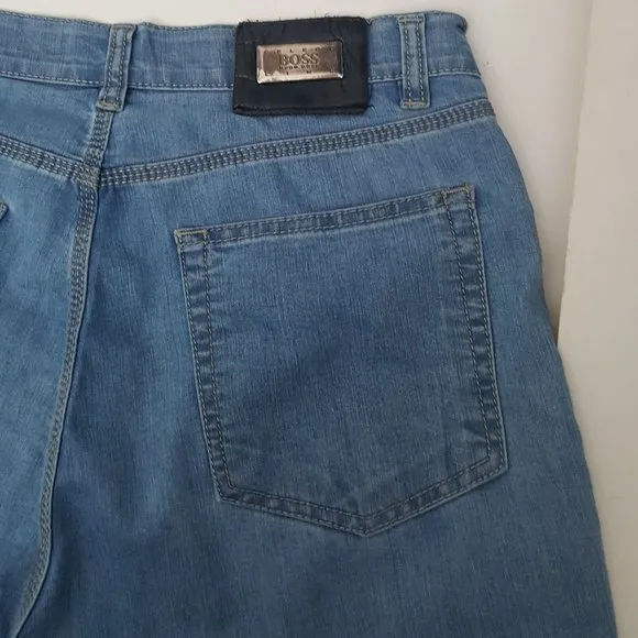 Men's Vintage Hugo Boss Jeans Blue Denim  Size 32