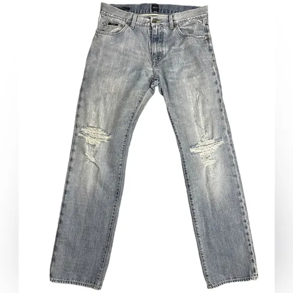 HUGO BOSS Regular-Fit jeans in Light Blue Size 32