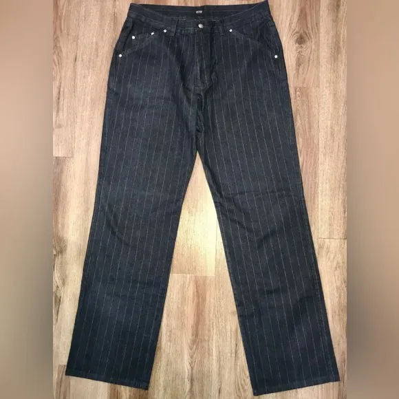 Vintage Hugo Boss Striped Jeans