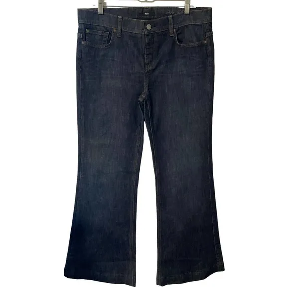 Hugo Boss Men’s Wide Leg Dark Wash Jeans W36 L32