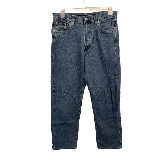Hugo Boss Alabama Straight Leg Jeans Men's Size 35x34 Medium Wash