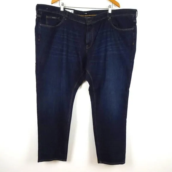 Hugo Boss Stretch Jeans Big Men's Size 50x32 Blue Denim Maine3 Regular Fit
          
      NWT