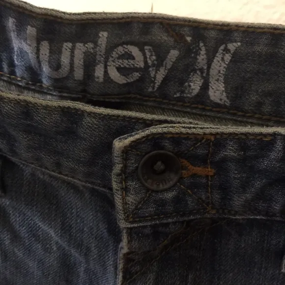 Hurley distressed denim