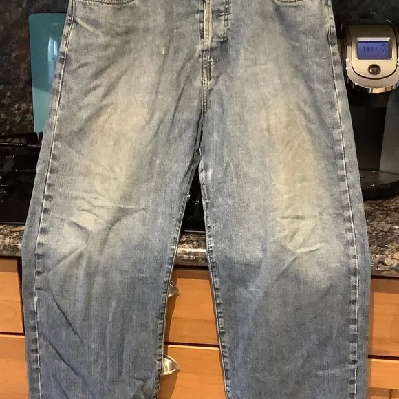 HURLEY Mens Denim Distressed Jeans SZ 34