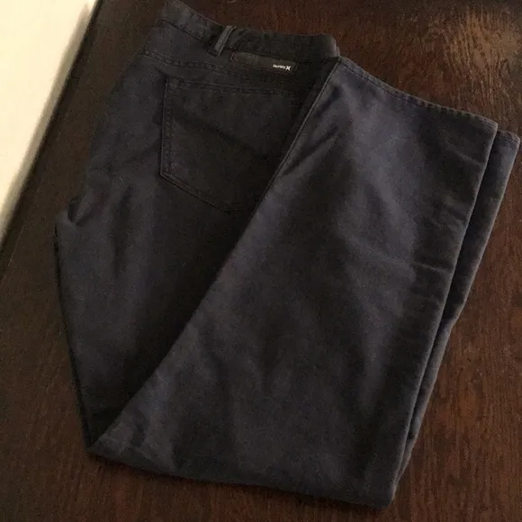 Hurley Black 5 Pocket Jeans in Size 36