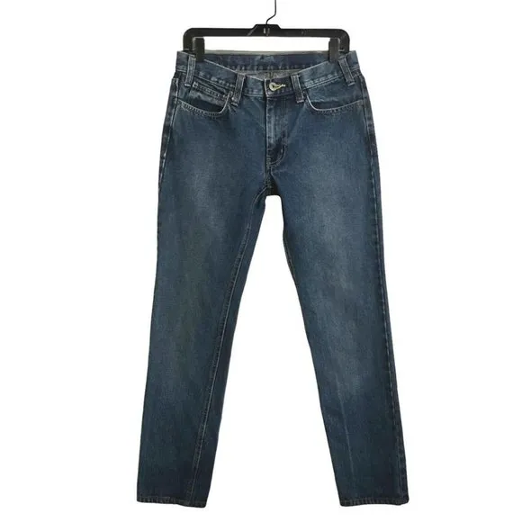 Hurley Slim Denim Jeans Mens Size 30 Darker Medium Blue Wash 100% Cotton