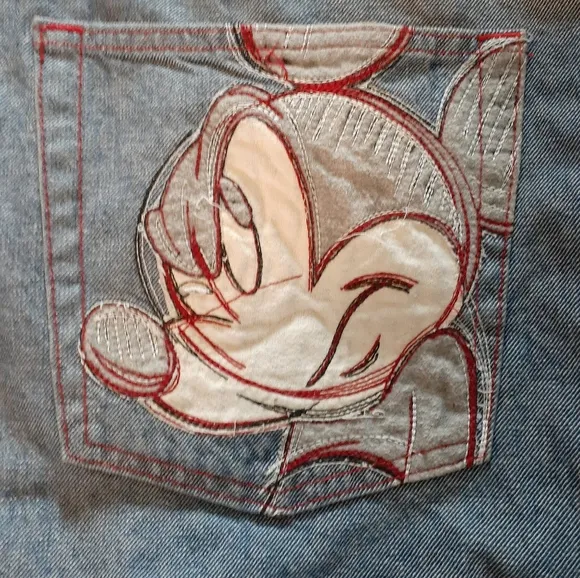 Iceberg history Mickey Mouse jeans