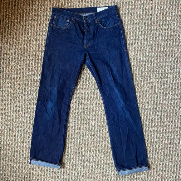 Imogene + Willie Jeans Original Willie Indigo Rigid Style Handmade in USA 33