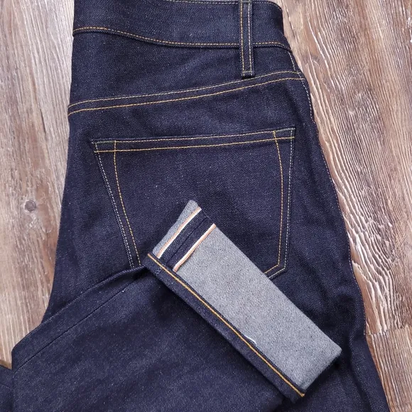 $235 NEW Imogene + Willie Barton Slim 13.5 Oz Vidalia Mills Selvedge Denim 30x35