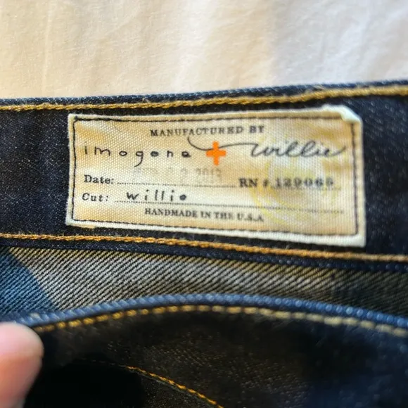 Imogene and Willie “Willie” Cut Men’s Selvage Denim Jeans (32R)