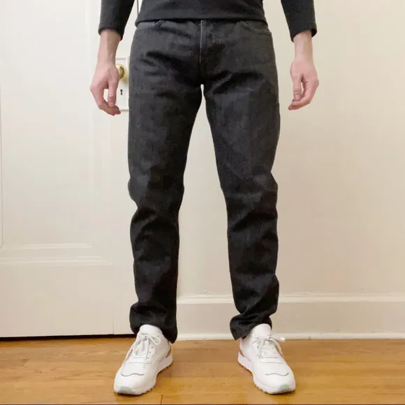 Imogene + Willie Men’s Straight Leg Dark Gray Jeans 32x30
