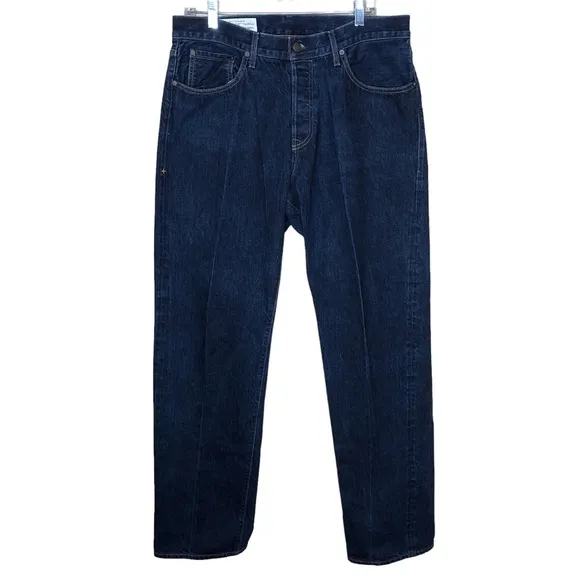 Imogene + Willie Hank Selvedge Denim Jeans Men’s 35 Long Button Fly