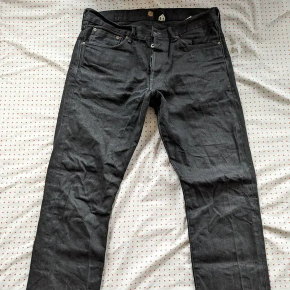 Indigofera Buck Men's Jeans 36x34 black