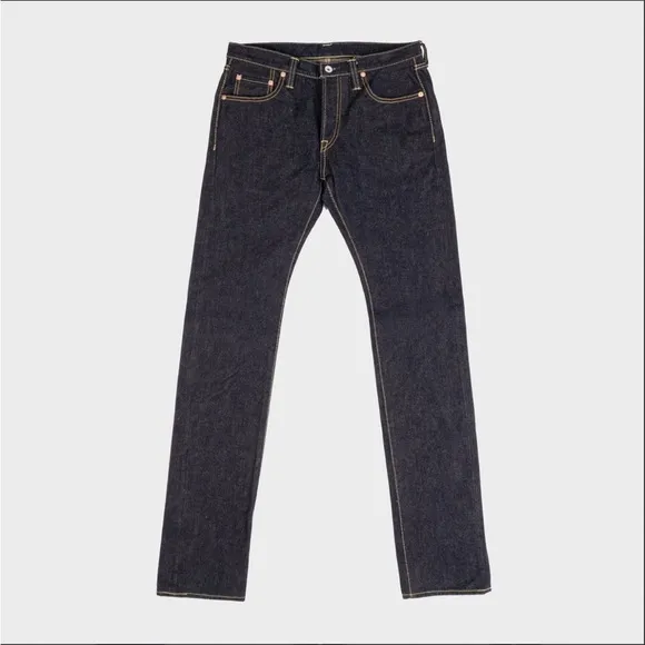 Iron Heart 19oz Left Hand Twill Selvedge Raw Denim Slim Tapered Cut Jeans
          
      NWT