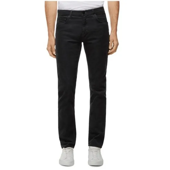 J Brand men’s Tyler slim fit solid black Jeans size 28 men’s