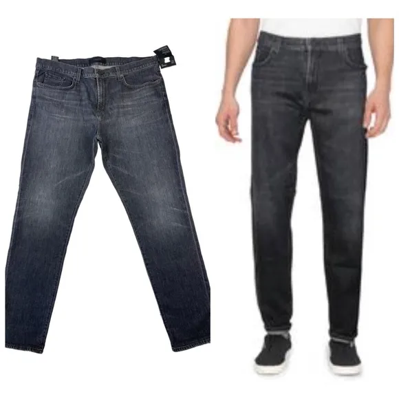 NWT J Brand Men’s Tyler Taper Denim Slim Fit Jeans Color gray/Rutum size 40
          
      NWT