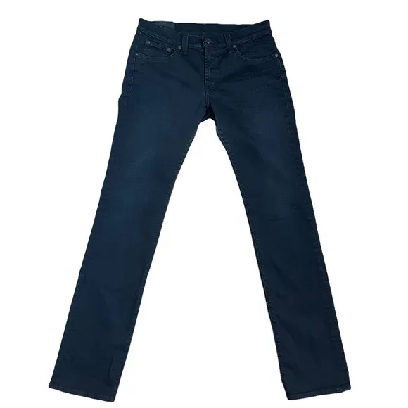 J Brand Mens Kane Slim Straight Leg Stark Ind Black Jeans Size 31