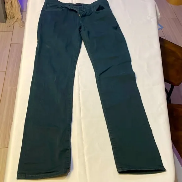 J Brand Tyler straightleg size 31 in colbalt green
