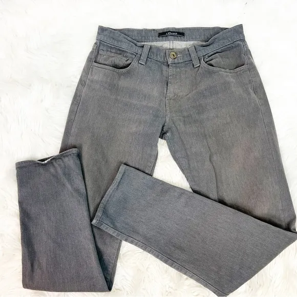 J BRAND GRAY STRAIGHT LEG JEANS IN GRAY MELAN MENS SZ 31