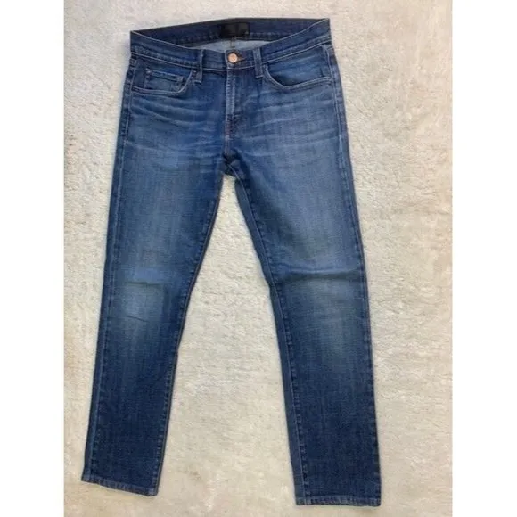 J Brand Size 34x30.5 (Measured) Mens Jeans Tyler Med Wash Straight Leg