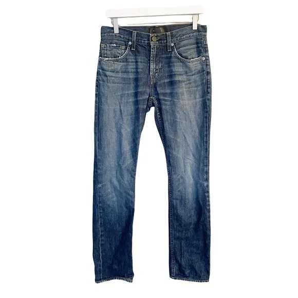 J Brand Jeans Kane Straight Leg Blue Denim Style Meyer