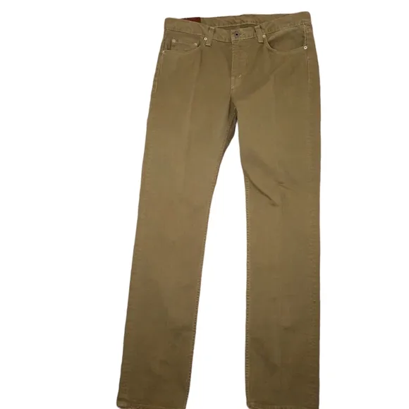 J Brand Craft Sage Green Kane Slim Straight Jeans