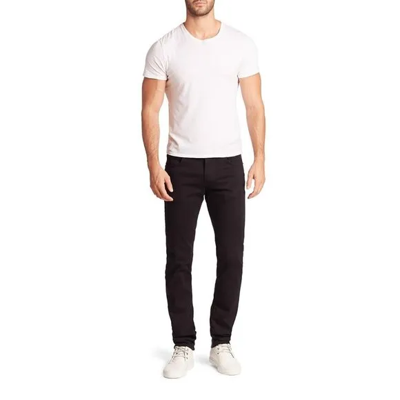 J BRAND Theory Men's Jeans Size 36 Tyler Slim Fit Black Straight Leg Exc Cond
