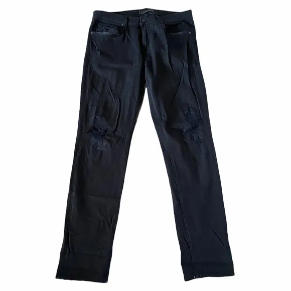 J Brand black Tyler distressed jeans size 34