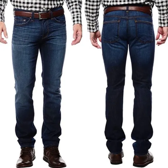 J. Brand Revelled Dark Wash Blue Kane Slim Straight Fit Jeans Men's Size 40X34