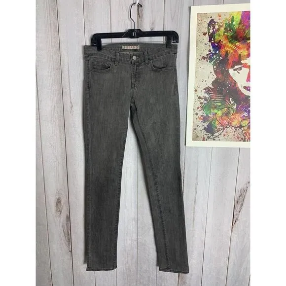 J Brand Men's Pencil Leg Jeans Size 27 Gray Denim
