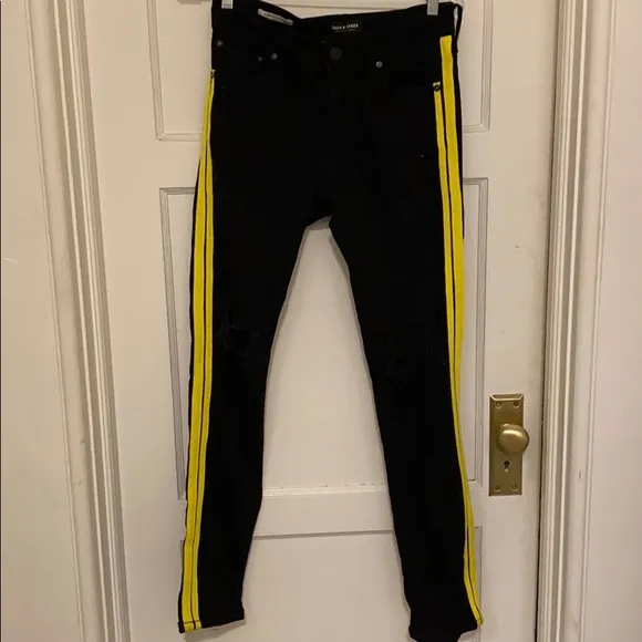 Black denim